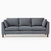 Sofá Barra Design Estocolmo 3 Cuerpos Gris