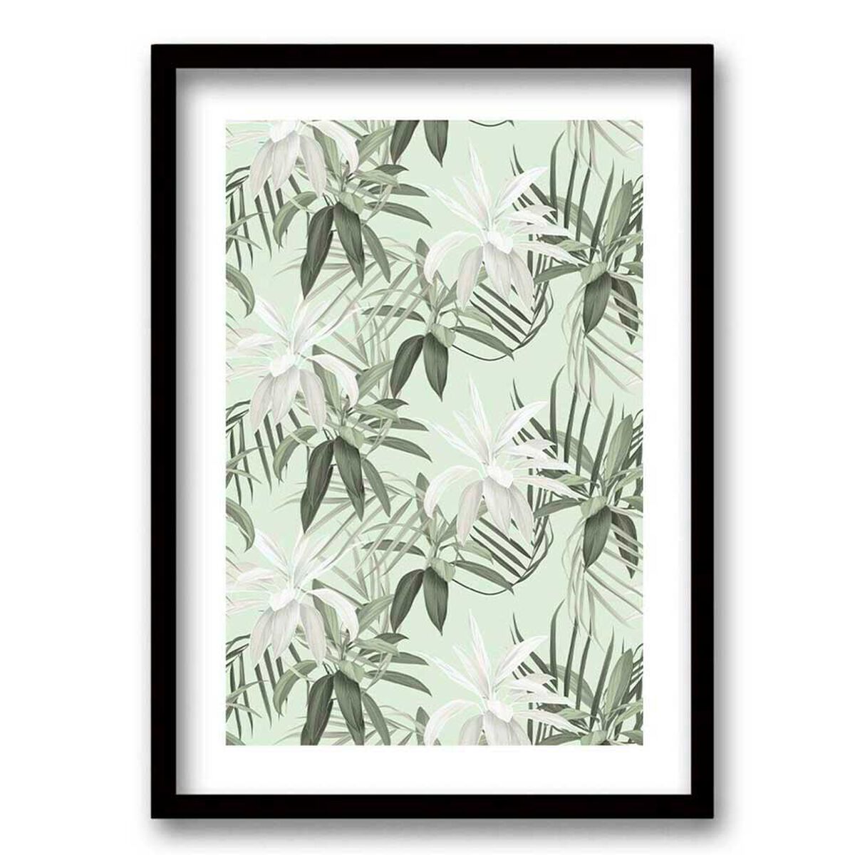 Cuadro Decorativo Retela Mint Boo 40 x 30 cm