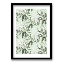 Cuadro Decorativo Retela Mint Boo 40 x 30 cm