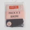 Pack 3 Calzones Bikinis Mujer Intime