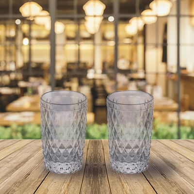Set 4 Vasos Vidrio Cuisine Vicenza 350 ml.