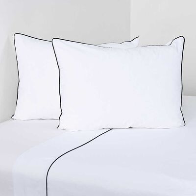 Imagen 1 del producto Juego de Sábanas Royal Supreme 2 Plazas 200 Hilos Bord Black