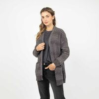 Cárdigan Mujer Alma Marengo, Oliva, Rosado