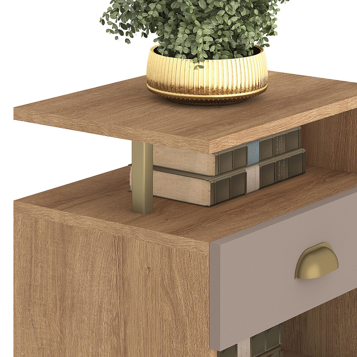 Velador Vekkahome Iconic 1 Cajon Café