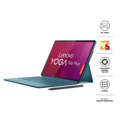 Tablet Lenovo ZAEG0024CL Qualcomm 16GB 12,7" 3K