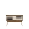 Rack TV Altavision Frizz 65" Café Claro