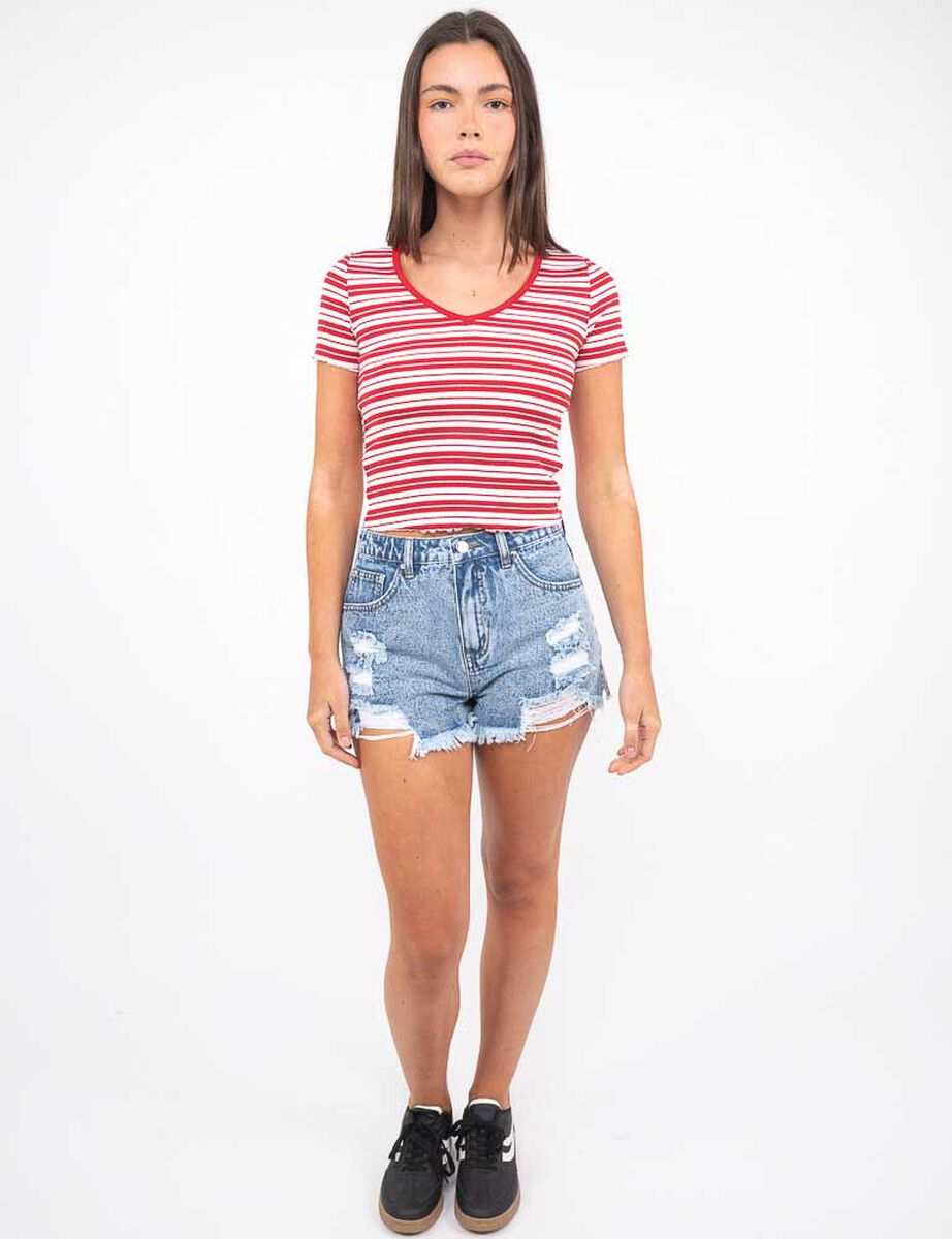 Polera Manga Corta Mujer Icono