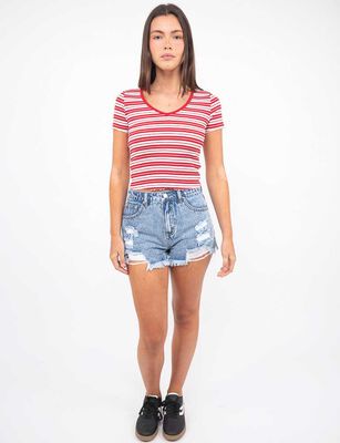 Imagen 2 del producto Polera Manga Corta Mujer Icono Color-2