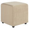 Set 2 Poufs Bodevir Cali 1 Cuerpo Beige