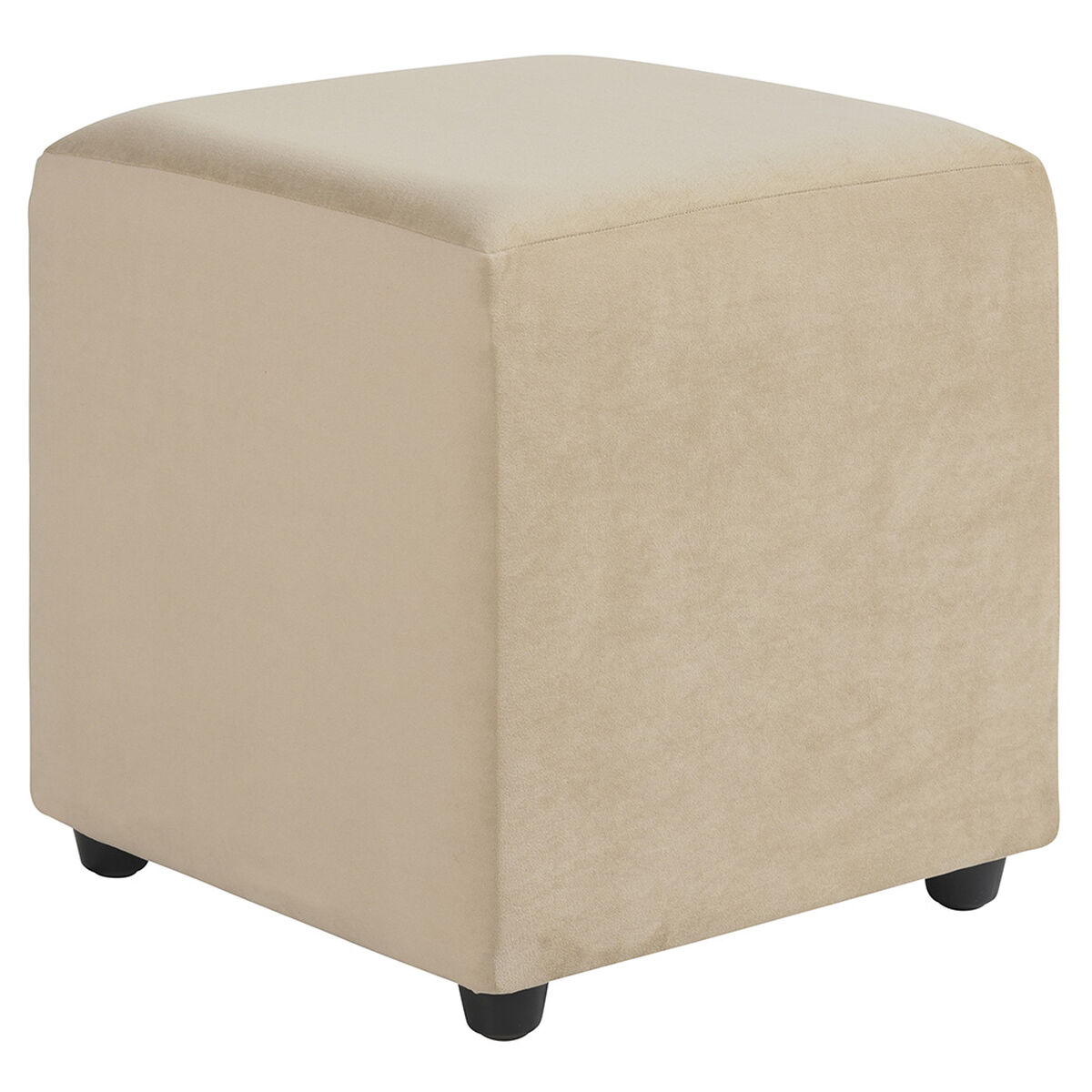 Set 2 Poufs Bodevir Cali 1 Cuerpo Beige