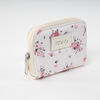Billetera Flores Beige Icono