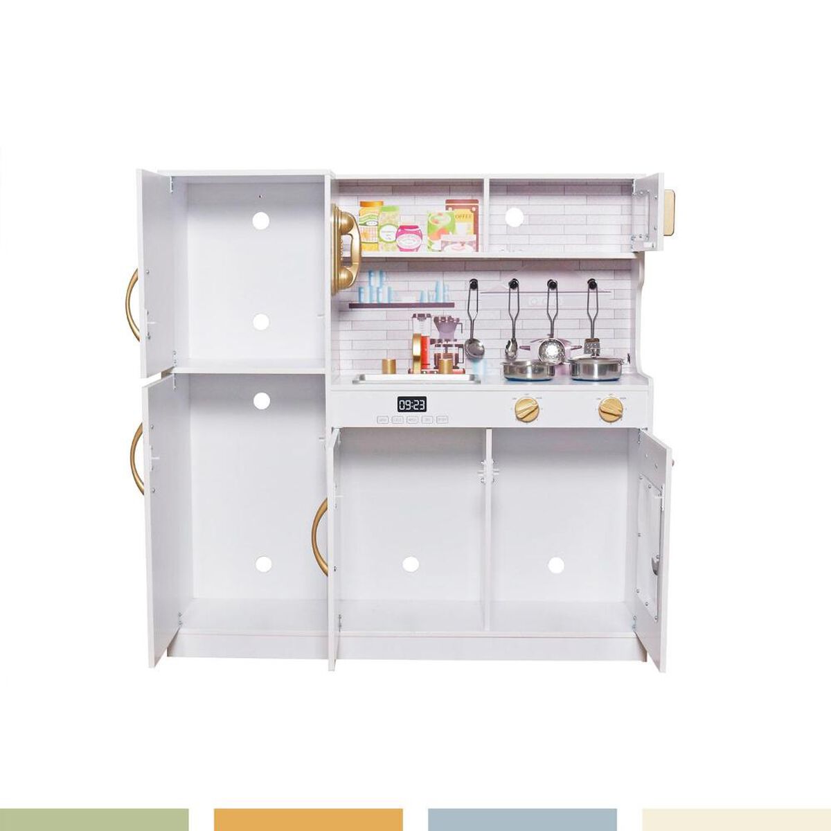 Cocina de Juguete Infantil Madera Accesorios Band&uacute;