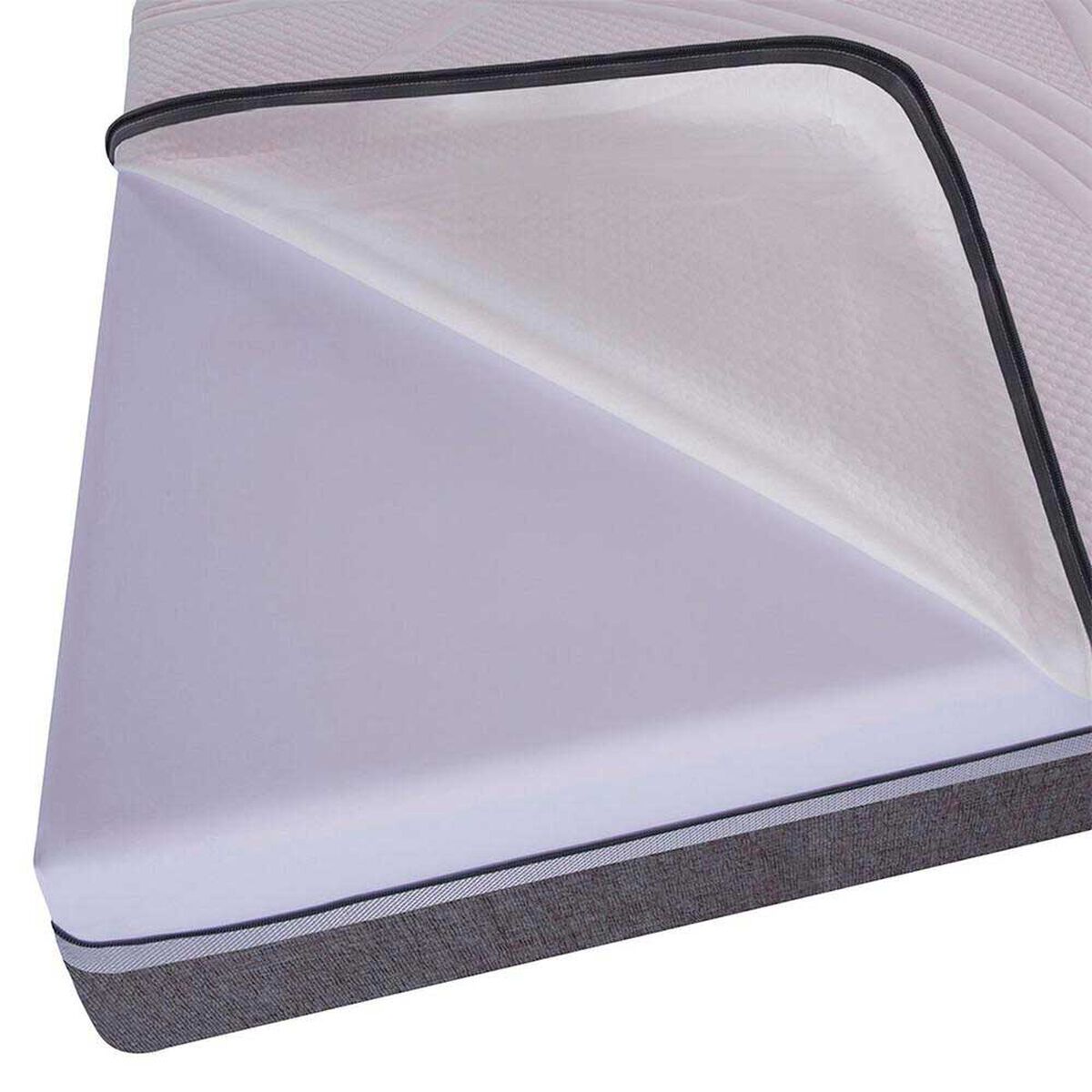Box Spring CIC 2 Plazas Ortopedic Advance + Respaldo + 2 Veladores