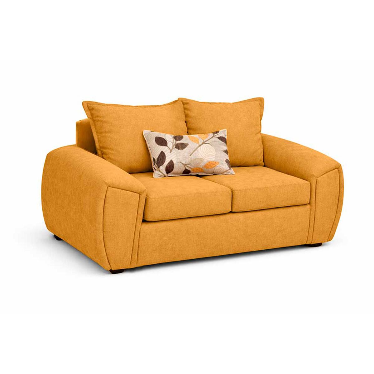 Juego de Living Elegant Detail New Houston 3-2-1 Cuerpos Amarillo