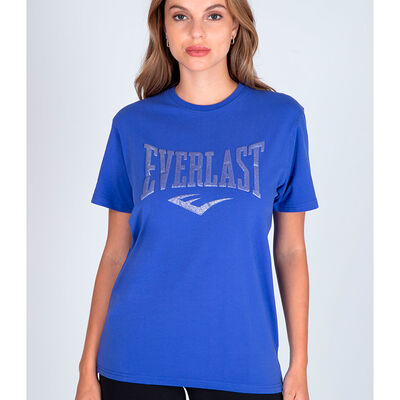Polera Deportiva Mujer Everlast Morado, Negro