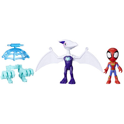 Figura de Acción Spidey & His Amazing Friends Dino-Webs Ghostasaurus & Spidey