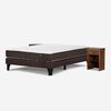 Cama Europea Rosen 2 Plazas Ergo T + 2 Veladores Ferrara