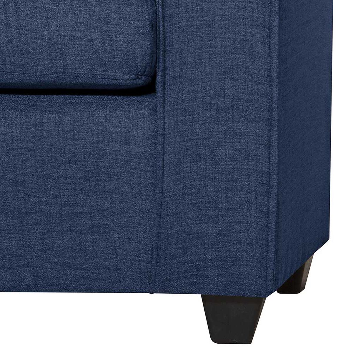 Sof&aacute; Black Factory Ranger 3 Cuerpos Azul