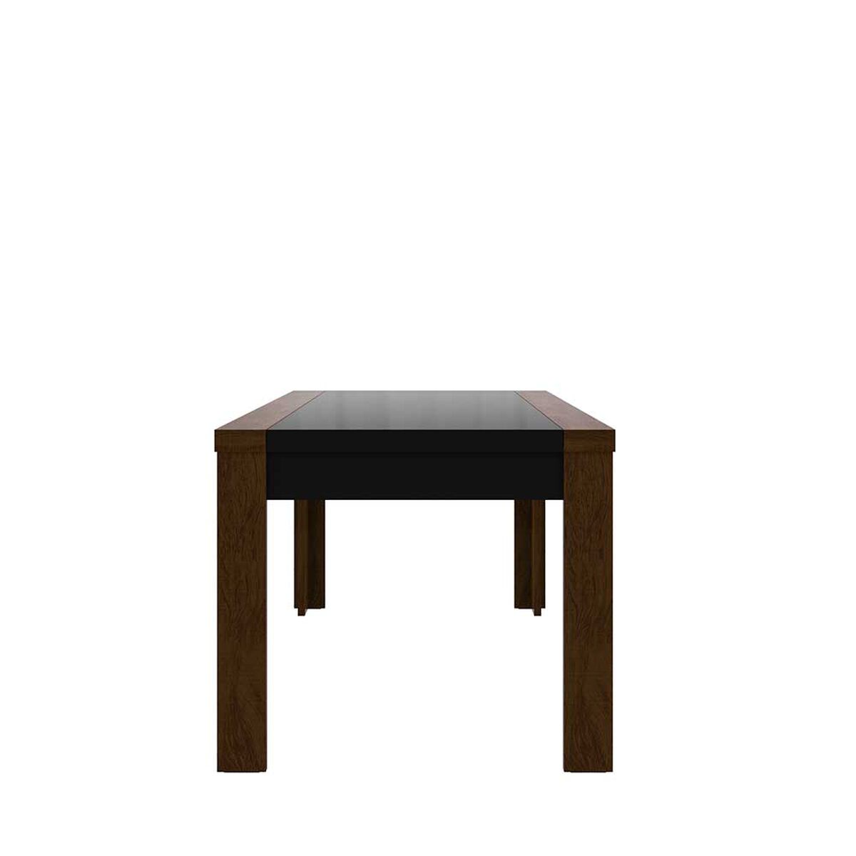 Juego de Comedor Decocasa Lorenzi 6 Sillas Nogal Negro Beige