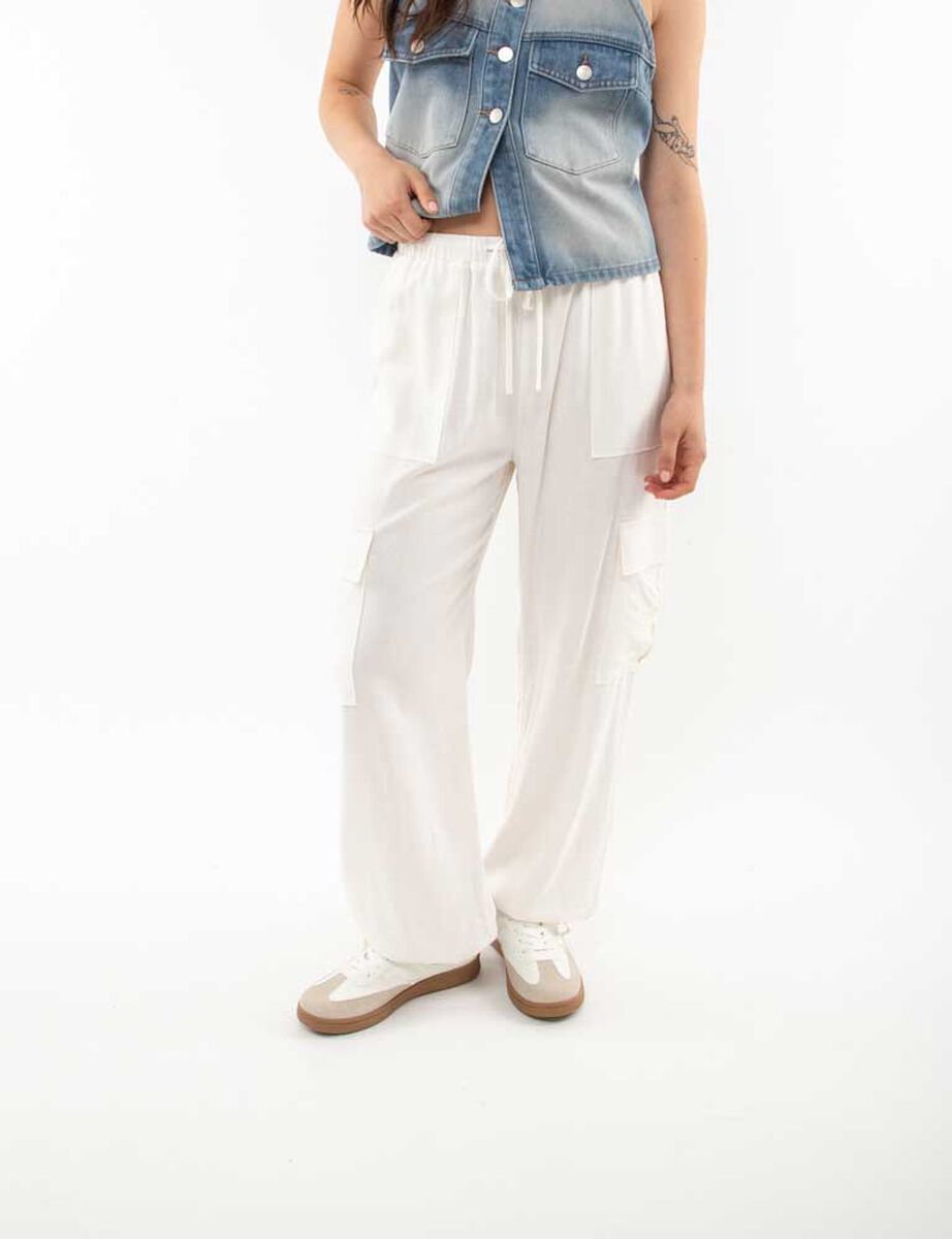 Pantalón Lino Mujer Icono