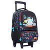Pack Mochila con Ruedas + Lonchera + Estuche + Botella Bakan Head