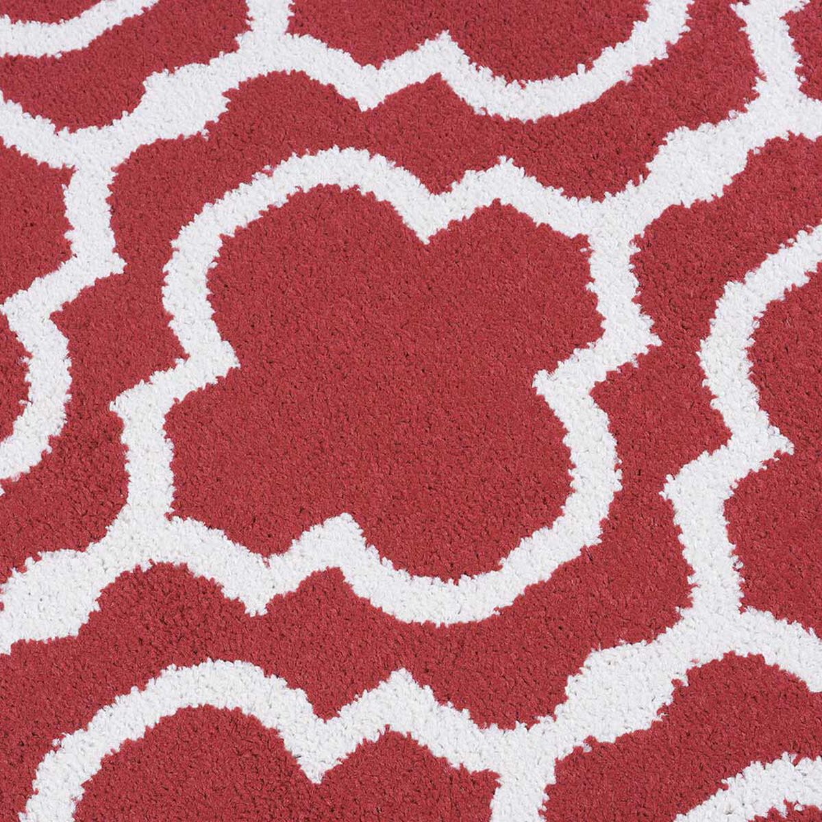 Alfombra Dib Kaleb 180 x 275 cm Rojo