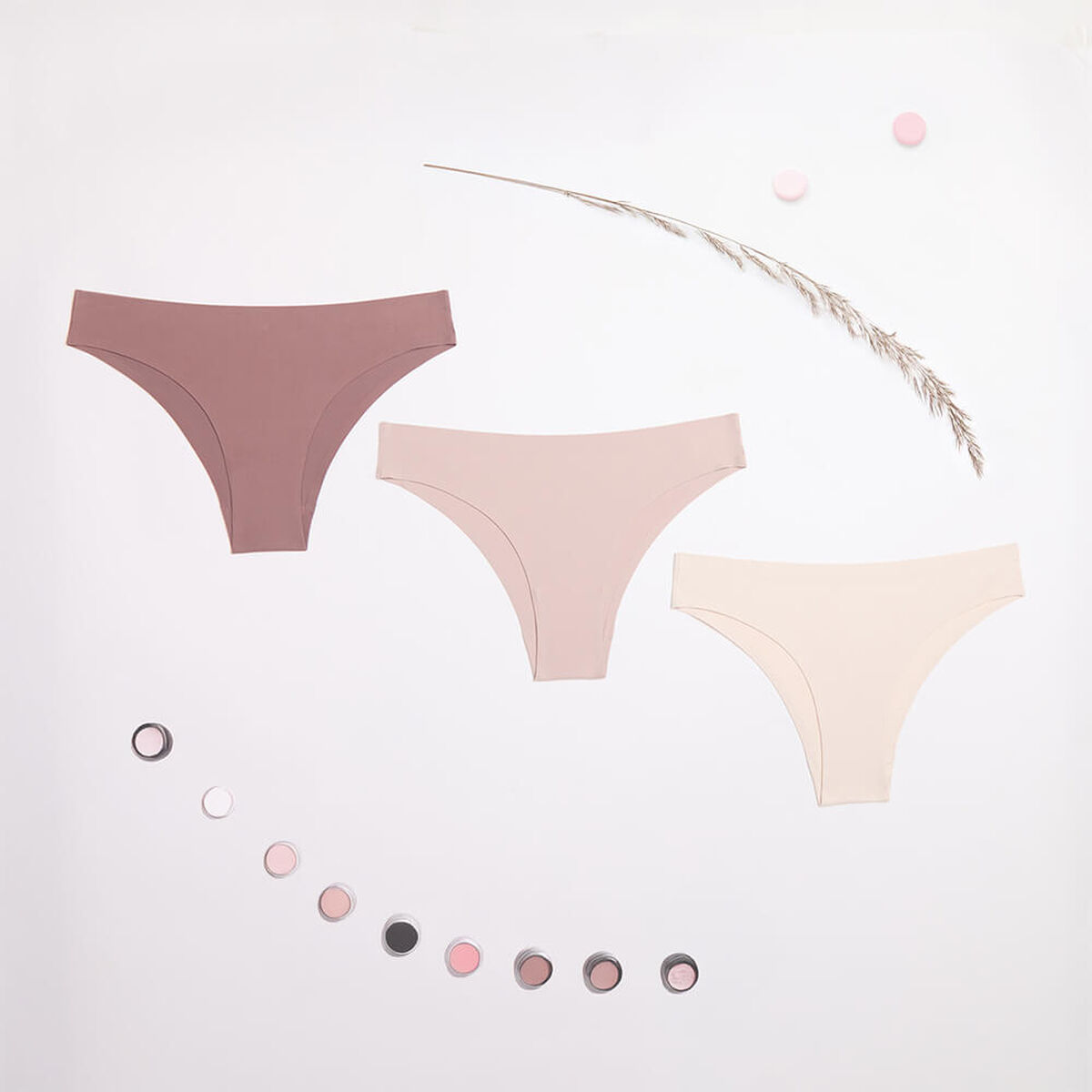 Pack 3 Unidades Calz&oacute;n Bikini Mujer Intime