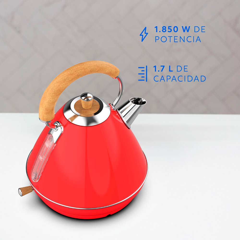 EasyWays Design 1.7 L Rojo, foto 4