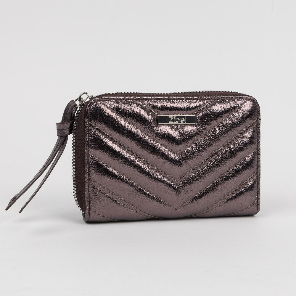 Billetera Plateado Zibel