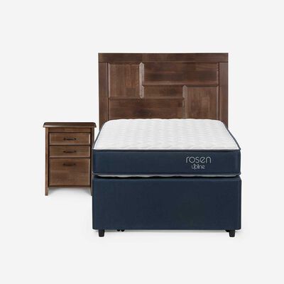 Imagen 2 del producto Diván Rosen 1,5 Plazas Upline + Respaldo + Velador Dolce