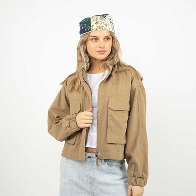 Chaqueta Mujer Icono Taupe
