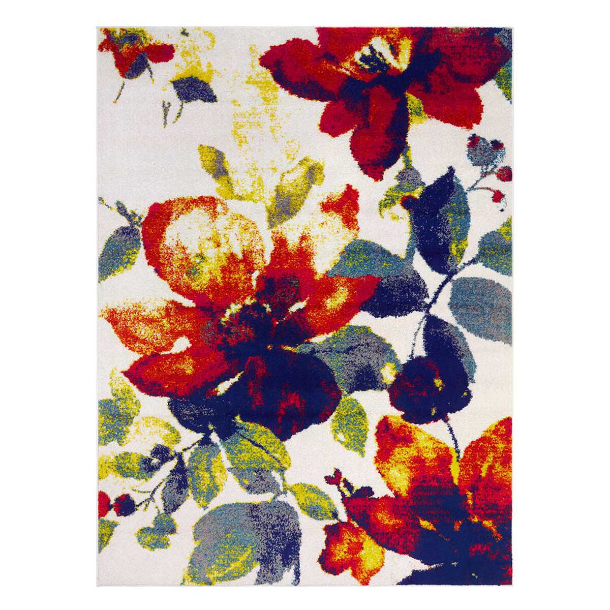 Alfombra  Modalfo Florida Blanco 160 x 210 cm