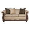 Sofá Black Factory Serrano 3 Cuerpos Beige