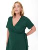 Vestido Corto Manga Corta Cuello V Mujer Only Carmakoma