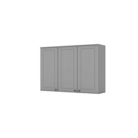 Mueble de Cocina Home Mobili Americana 3 Puertas Gris