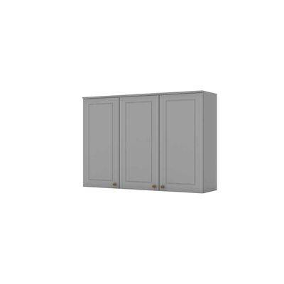 Mueble de Cocina Home Mobili Americana 3 Puertas Gris