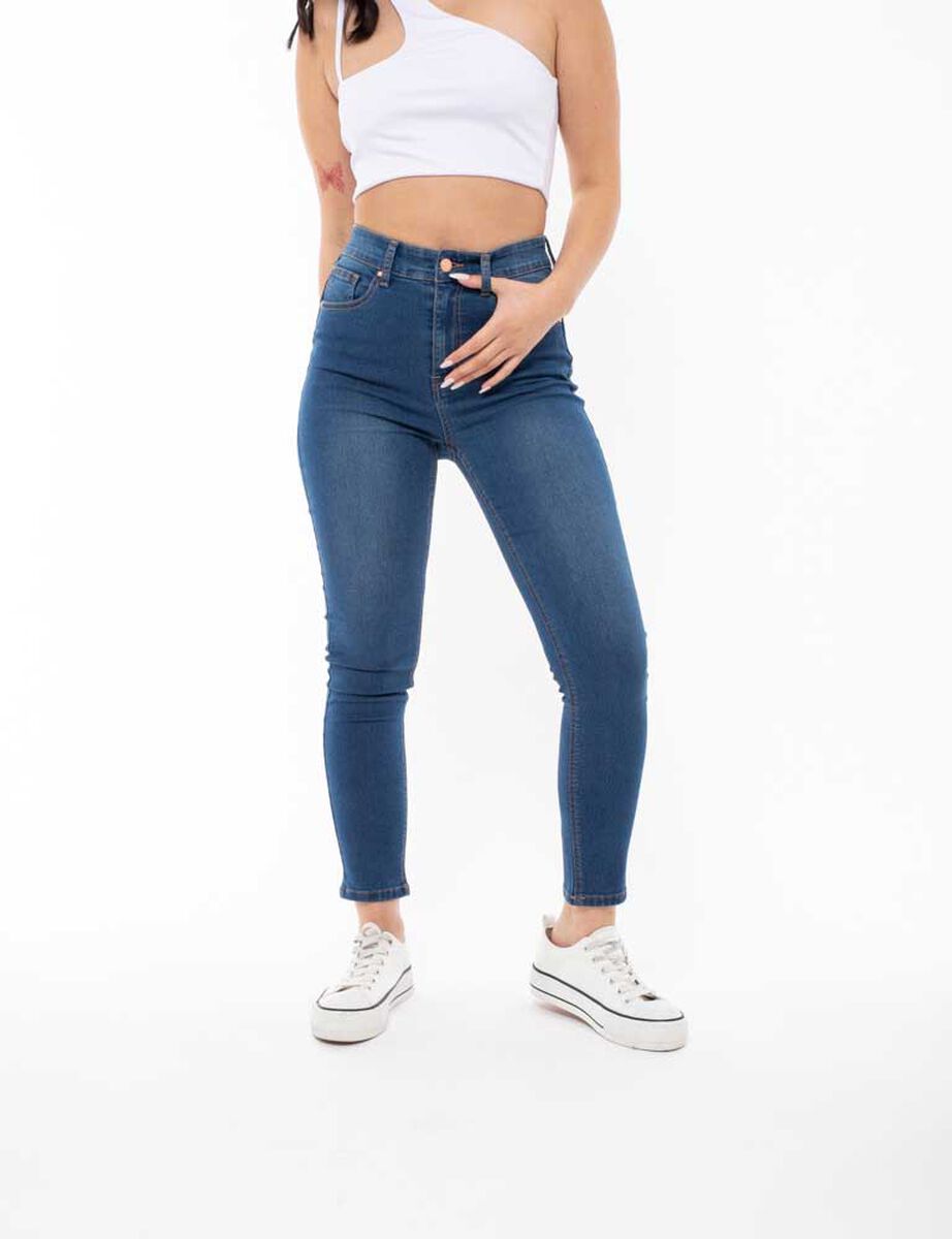 Jeans Skinny Push Up Mujer Icono