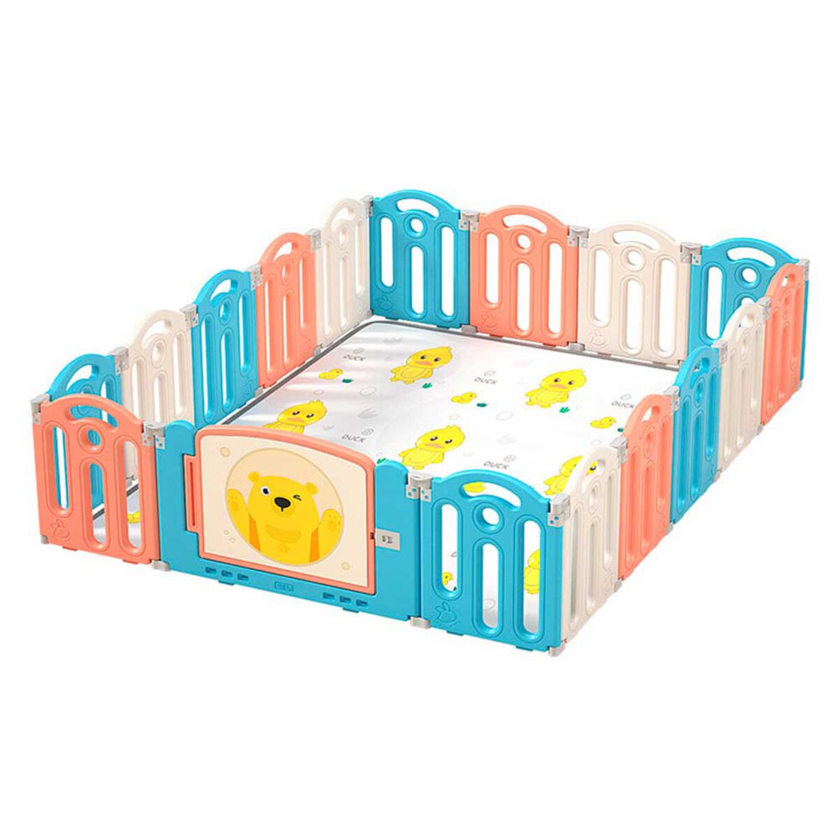 Corral Azul 160X160 Bebesit