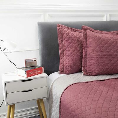 Imagen 2 del producto Cubrecama Bicolor Casanova 1,5 Plazas Grape