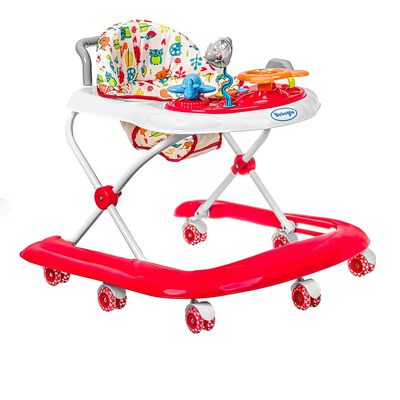 Andador Caminador con Bluetooth Rojo Bebeglo