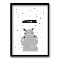 Cuadro Decorativo Retela Hipo Hello 50 x 35 cm
