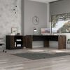 Combo Escritorio + Cajonera 2 Puertas TuHome Home Office Negro Soft-Co&ntilde;ac