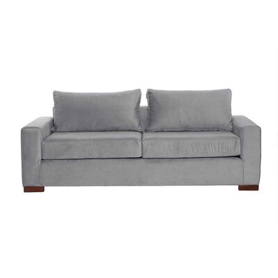 Sofá Cama Latam Home Livorno 3 Cuerpos Gris