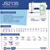 Máquina de Coser y Remendar Brother JS2135