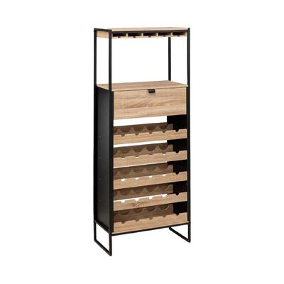 Bar Cava 5Five 25 Botellas Aliaj Caf&eacute; Negro