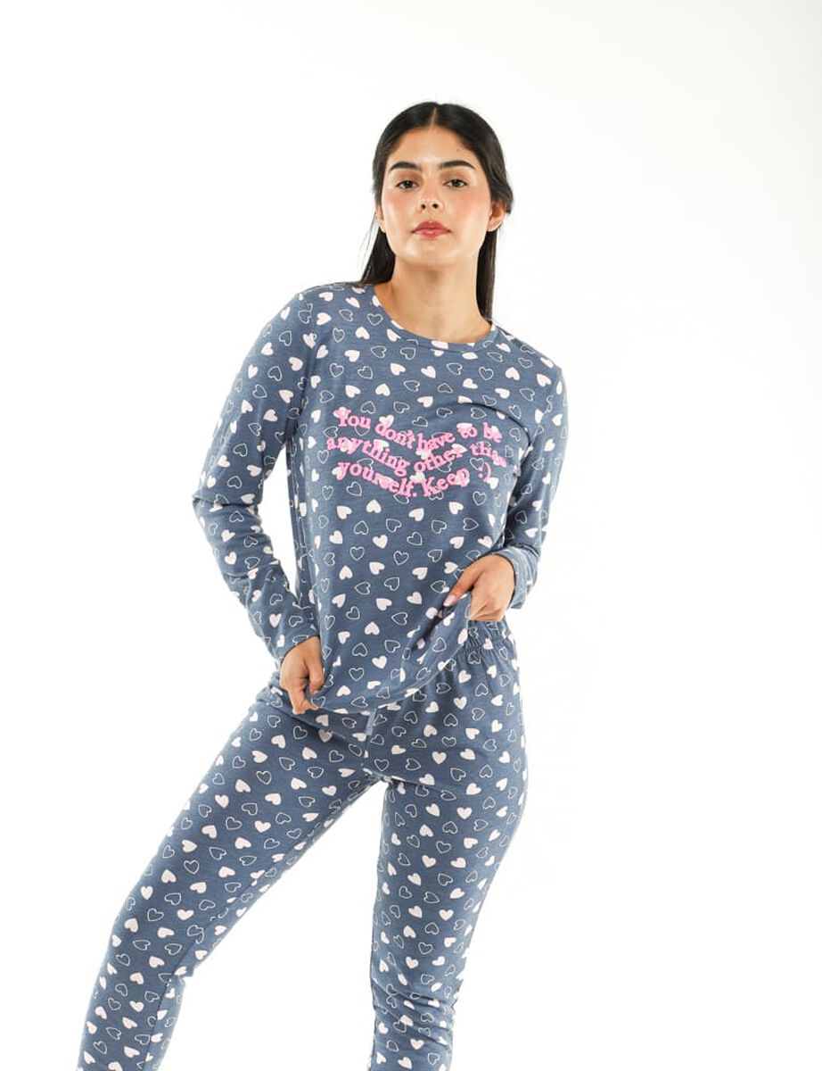 Pijama Corazones Mujer Icono