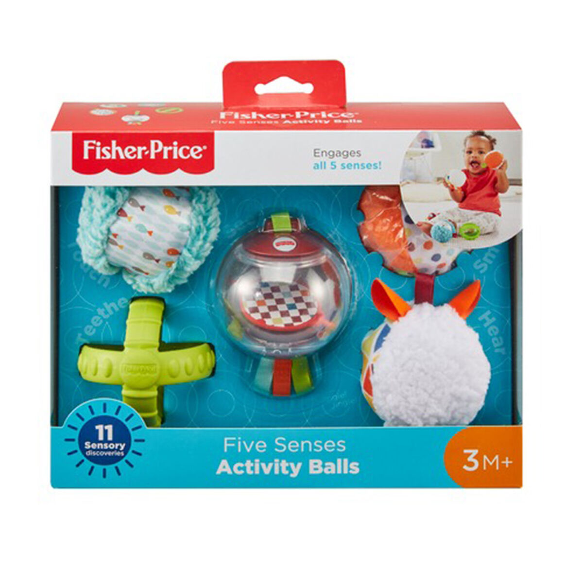 Pelotitas de Aprendizaje Sensorial Fisher-Price