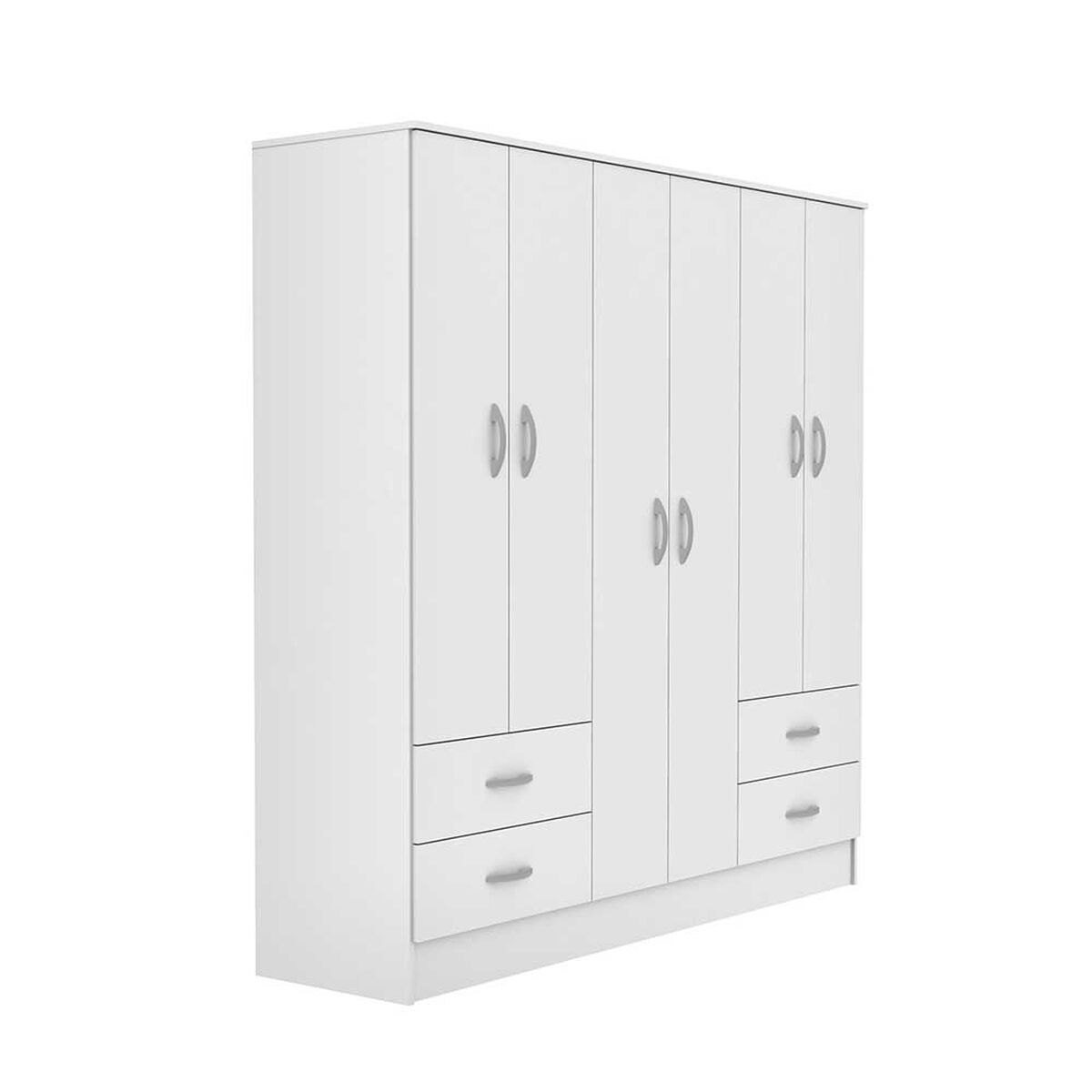 Clóset CIC Maipo Blanco 6 Puertas 4 Cajones