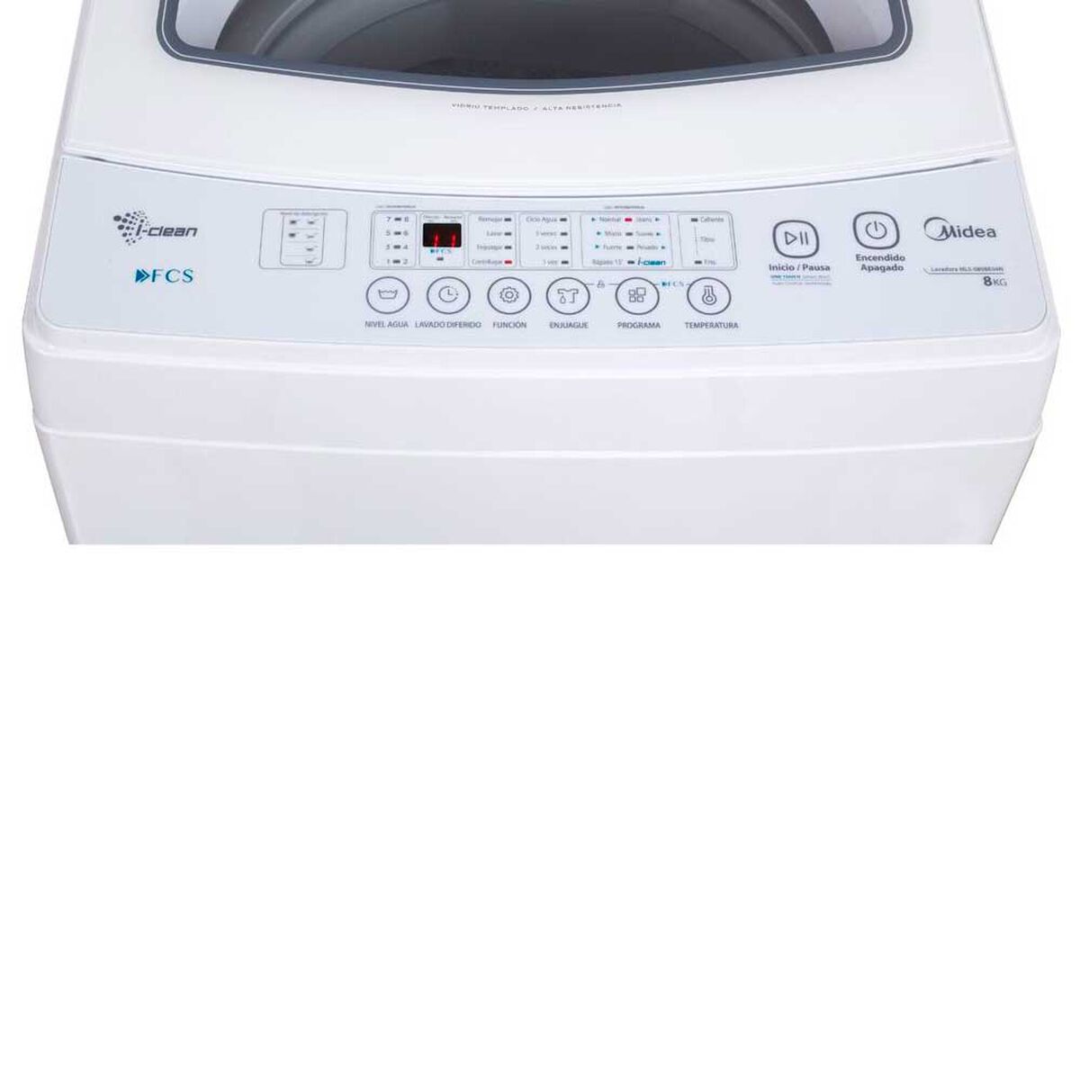 Lavadora Automática Midea MLS-090BE04N 9 kg.