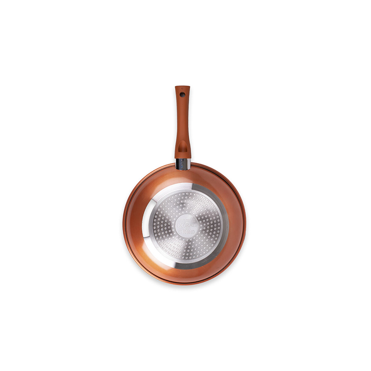 Sartén Acero Inoxidable Doral Montecarlo 22 cm Salmón